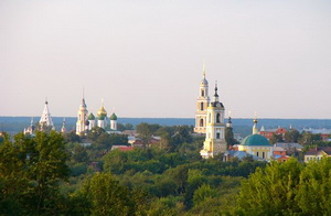 Коломна. Вид города с Озерского шоссе.